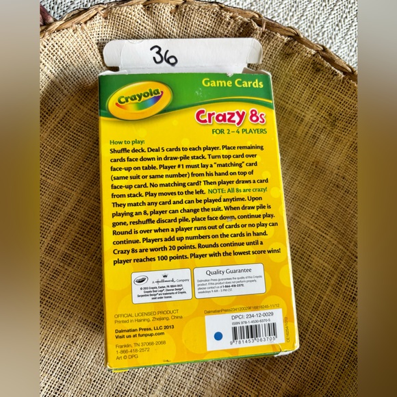 3 SETS CARDS - OLD MAID,CRAZY EIGHTS & DISNEY Time & Money . - Picture 5 of 6